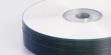 Bild eines CD-Stapels